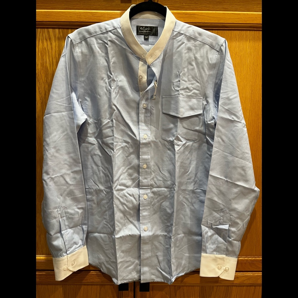 Blanc Apparel Men’s Dress Shirt - Size Medium - NWT